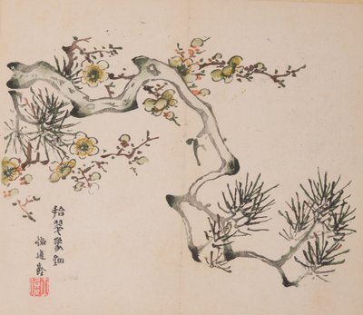 Pagina da Shi Zhu Zhai da Unbekannt
