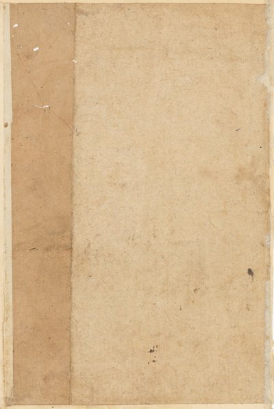 Pagina da Tales of a Parrot Tuti-nama: pagina bianca, c. 1560 da Unbekannt