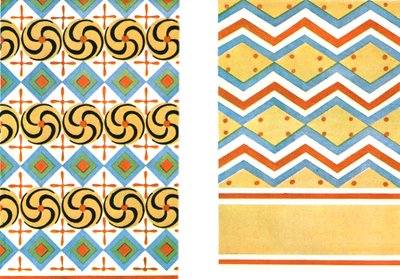 Soffitti dipinti nella Tomba di Amenemheb a Tebe, Egitto, 1928 da Unbekannt