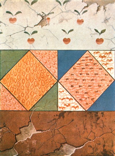 Decorazione dipinta nella Cripta di Stasovsky, Bosforo Cimmerio, Kerch, 1928 da Unbekannt