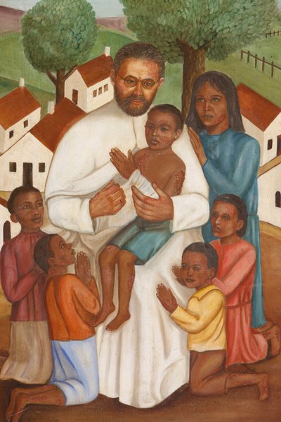 Missionario cristiano a Port-au-Prince, Haiti da Unbekannt