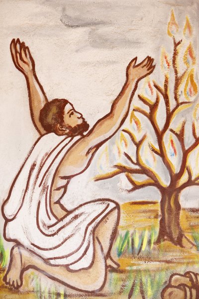 Il roveto ardente da Unbekannt