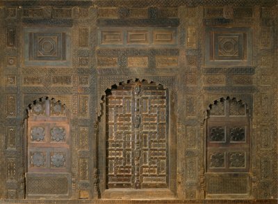 Facciata del palazzo (Palazzo di Sayyed Akbar Shah, Re di Swat 1835-57) da Unbekannt