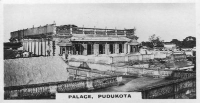 Palazzo, Pudukottai, Tamil Nadu, India, circa 1925 da Unbekannt