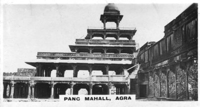 Panch Mahal, Fatehpur Sikri, Agra, India, c1925 da Unbekannt