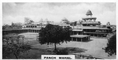 Panch Mahal, Fatehpur Sikri, Agra, India, c1925 da Unbekannt