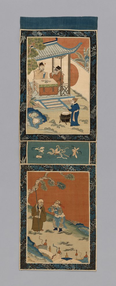 Pannello per uno schermo, Cina, dinastia Qing 1644-1911 da Unbekannt