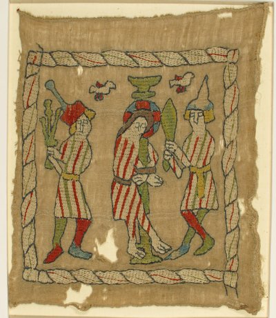 Pannello raffigurante la Flagellazione, tedesco, XIV secolo da Unbekannt