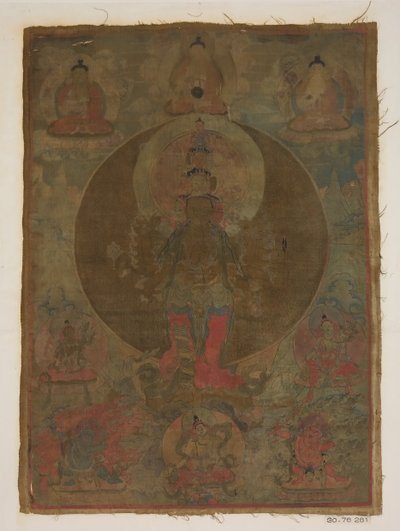 Pannello da un dipinto di Guanyin dalle Mille Braccia, data sconosciuta da Unbekannt