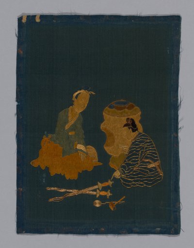Pezzo di pannello, Cina, dinastia Qing 1644-1911, 1800-50 da Unbekannt