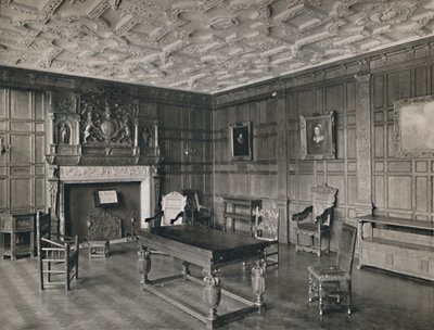 Sala pannellata del Vecchio Palazzo, Bromley-By-Bow, 1927 da Unbekannt