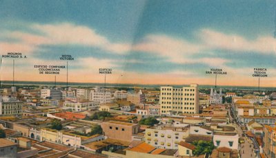 Panorama del Settore Centrale di Barranquilla, c1940s da Unbekannt