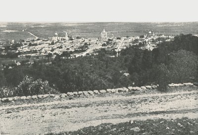 Panorama della città, San Miguel de Allende, Messico, 1895 da Unbekannt