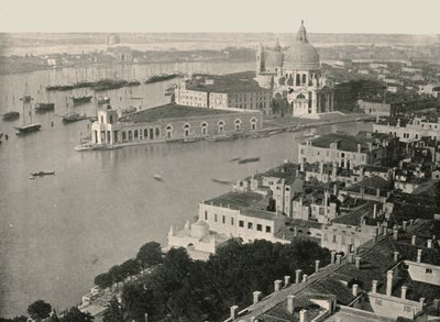 Panorama della città di Venezia, Italia, 1895 da Unbekannt
