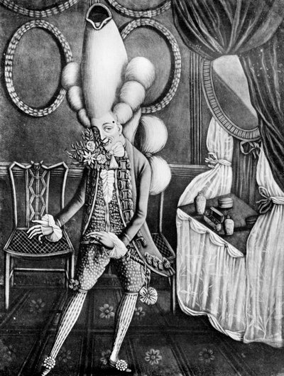 Pantheon Macaroni, 1782 da Unbekannt