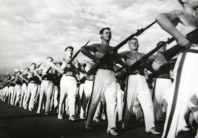 Parata dei Giovani Comunisti, Mosca, URSS, 1930s da Unbekannt