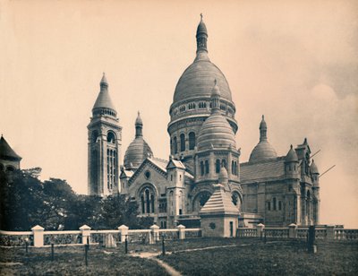Parigi. La Basilica del Sacro Cuore, c1910 da Unbekannt