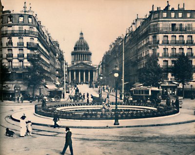 Parigi - La Rue Soufflot e il Pantheon da Unbekannt