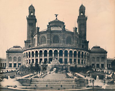 Parigi. - Il Palazzo del Trocadéro. - ND, c1910 da Unbekannt