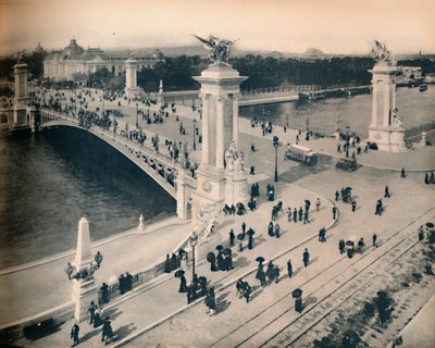 Parigi. - Il Ponte Alessandro III. - LL, c1910 da Unbekannt