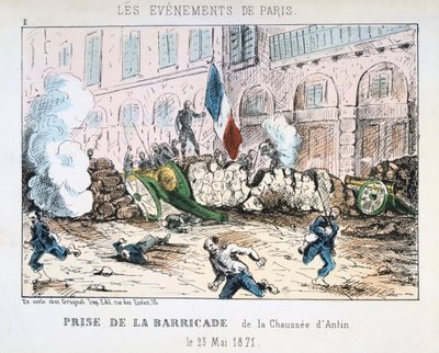 Comune di Parigi, 1871 da Unbekannt