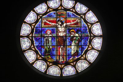 Parigi, Francia, chiesa di Notre-Dame-du-Rosaire: vetrata, Parigi, Francia da Unbekannt