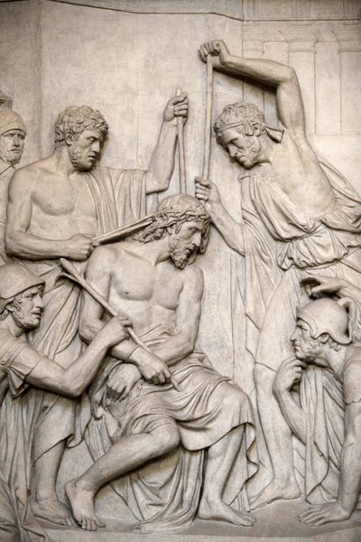 Parigi, Francia, scultura nella chiesa di Saint Roch: Gesù torturato, Parigi, Francia da Unbekannt