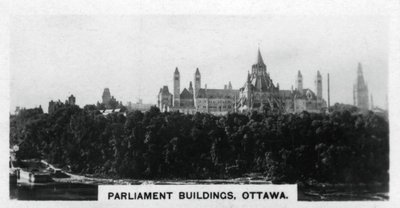 Edifici del Parlamento, Ottawa, Canada, c1920s da Unbekannt