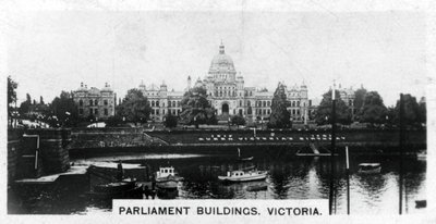 Edifici del Parlamento, Victoria, British Columbia, Canada, c1920 da Unbekannt