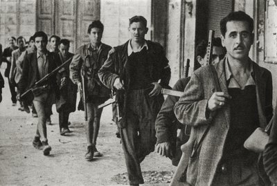 Partigiani a Cesena, Emilia Romagna, Italia, ottobre 1944 da Unbekannt