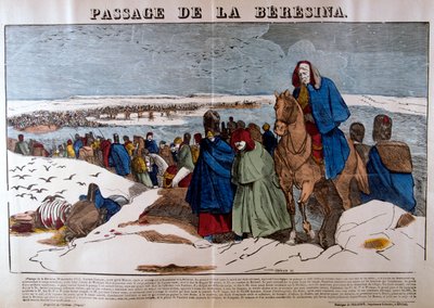 Passaggio della Berezina, 28 novembre 1812, XIX secolo da Unbekannt