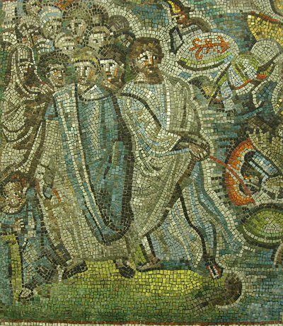 Passaggio del Mar Rosso, bizantino, originale dei primi del XX secolo datato V secolo da Unbekannt