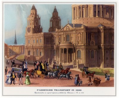 Trasporto Passeggeri nel 1830, 1836 da Unbekannt