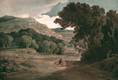 Paesaggio pastorale da Unbekannt