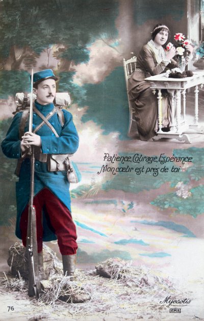 Pazienza, coraggio, speranza il mio cuore è vicino a te da Unbekannt