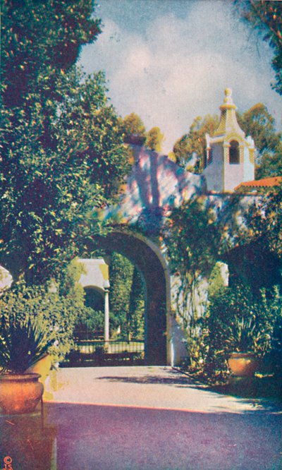 Patio del Palazzo della Fotografia, c1935 da Unbekannt