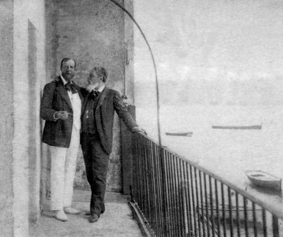 Paul Deroulede, autore e politico francese e Jean Mounet-Sully, attore francese, 1899 da Unbekannt
