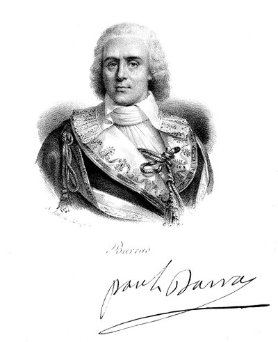Paul Jean François Nicolas, Conte de Barras 1755-1829, rivoluzionario francese da Unbekannt