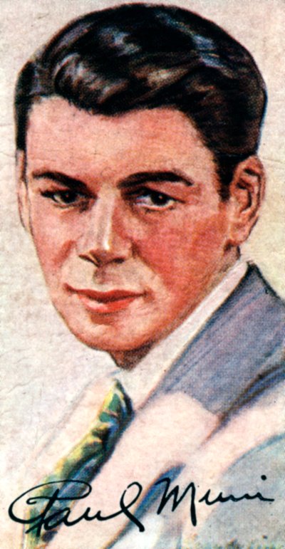 Paul Muni, 1895-1967, attore versatile vincitore dell