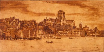 Chiesa di San Paolo, Città di Londra, c1634-c1642 da Unbekannt