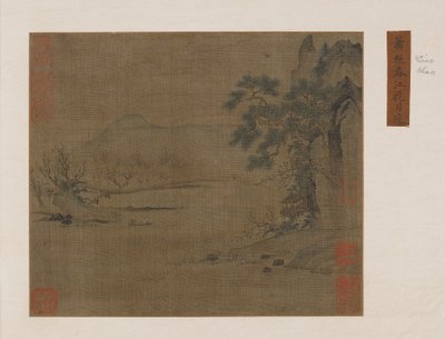 Padiglione sul fiume di primavera, dinastia Ming o Qing da Unbekannt