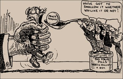 Termini di pace. Devi ingoiarlo che ti piaccia o no, 1919 da Unbekannt