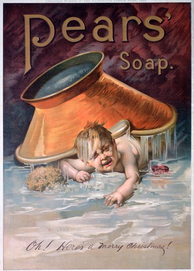 Pubblicità del sapone Pears, 1897 da Unbekannt