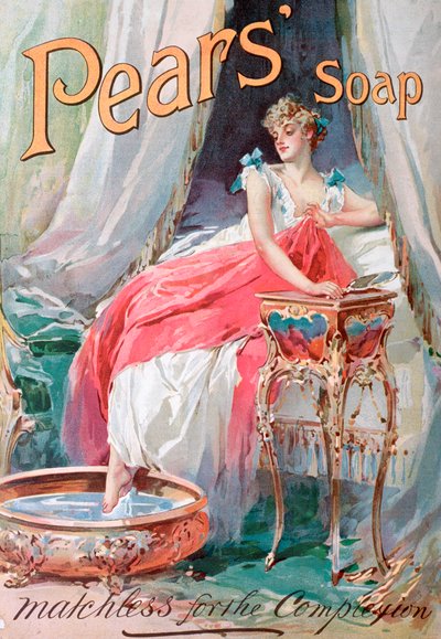 Pubblicità del sapone Pears, 1898 da Unbekannt