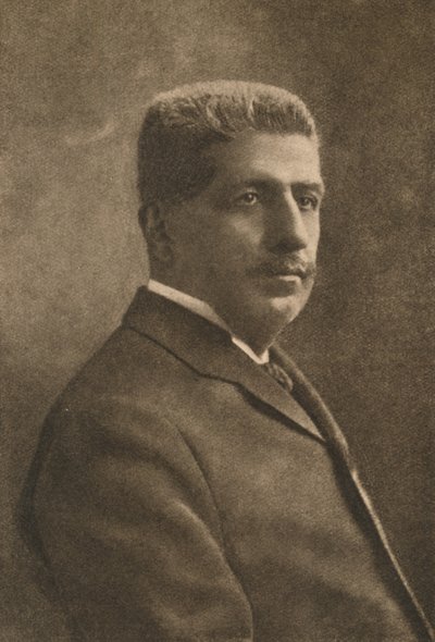 Pedro Montt, presidente del Cile, 1911 da Unbekannt