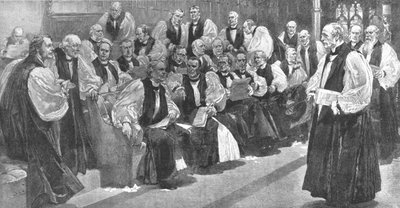 Pari spirituali nella Camera dei Lord nel 1894, 1901 da Unbekannt