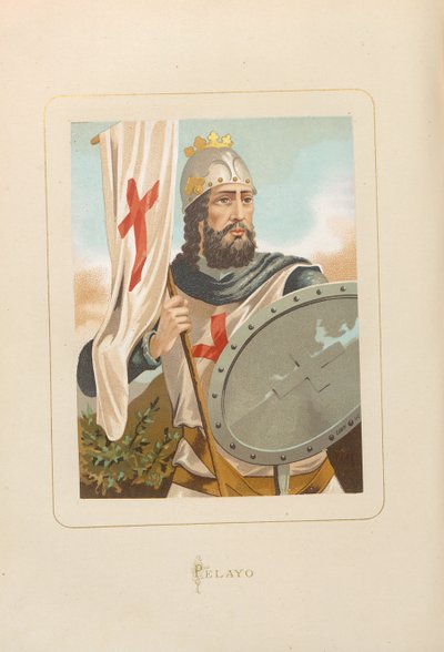 Pelagio delle Asturie, 1875-1877 da Unbekannt