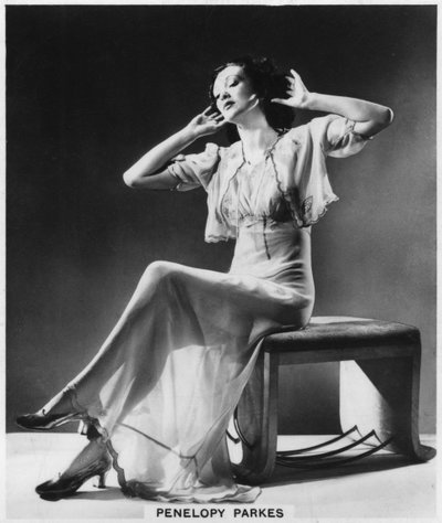 Penelopy Parkes, attrice, 1939 da Unbekannt