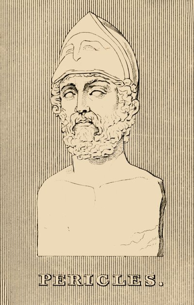 Pericle, c 495-429 a.C., 1830 da Unbekannt