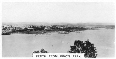 Perth da Kings Park, Australia Occidentale, 1928 da Unbekannt